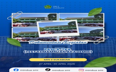 Pelaksanaan Tes Kemampuan Akademik (TKA) Kelas VI MIN 2 Sukabumi Gelombang 3 Berjalan Lancar